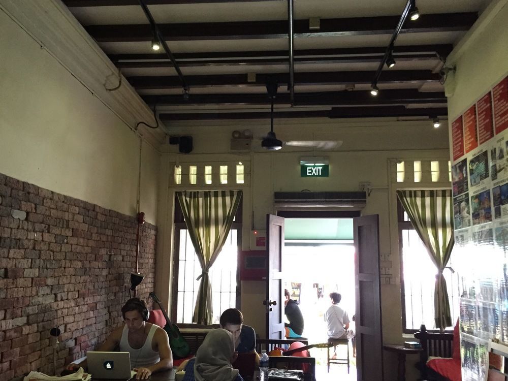 Cube Boutique Capsule Hotel At Kampong Glam Сингапур Экстерьер фото